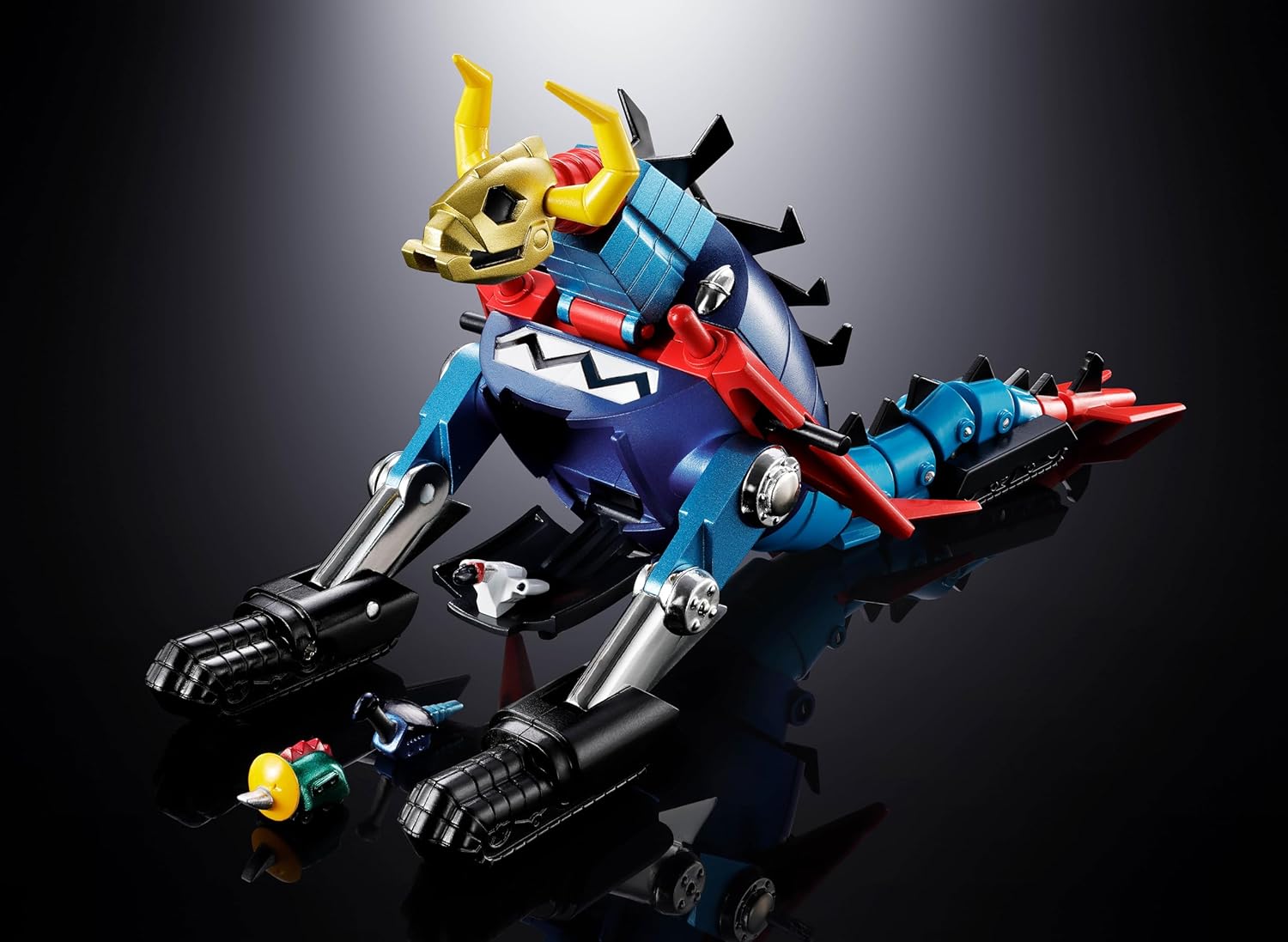 Tamashi Nations Chogokin Big Sky Dragon & Guy King ABS Die-Cast PVC Painted Action Figure