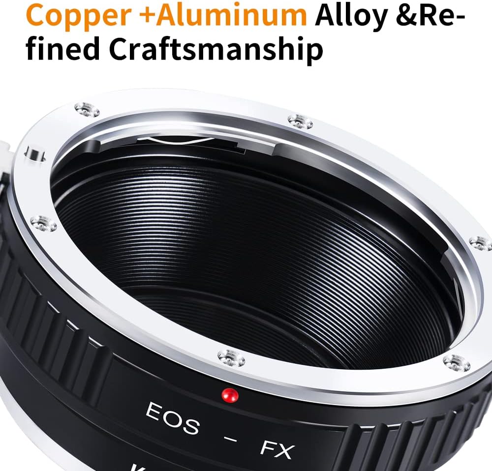 K&F Concept Pentax 67 Lens to Nikon AF AI Camera Mount Lens Adapter Ring, PENTAX67-AI Mount Lens