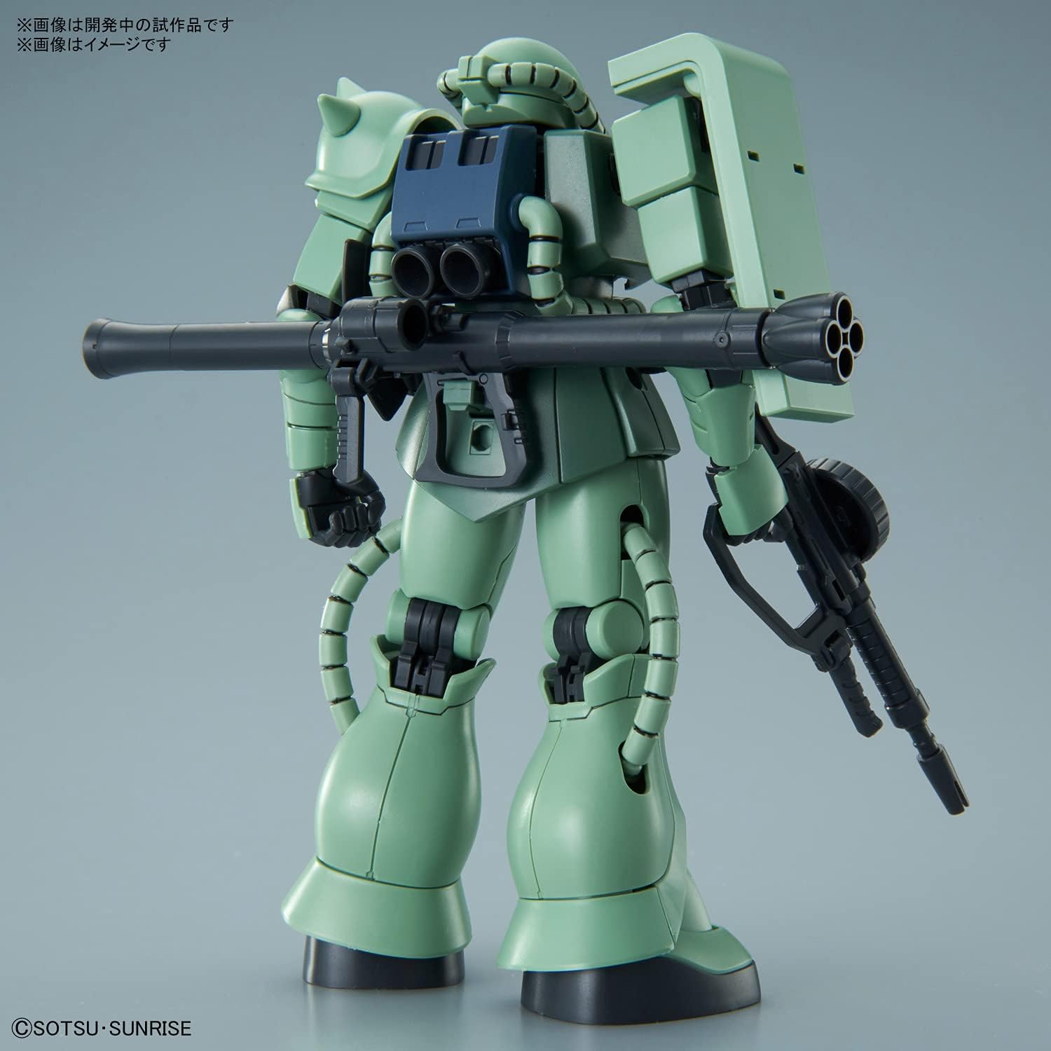 BANDAI SPIRITS HG Mobile Suit Gundam Zaku II, 1/144 Scale, Color Coded Plastic Model