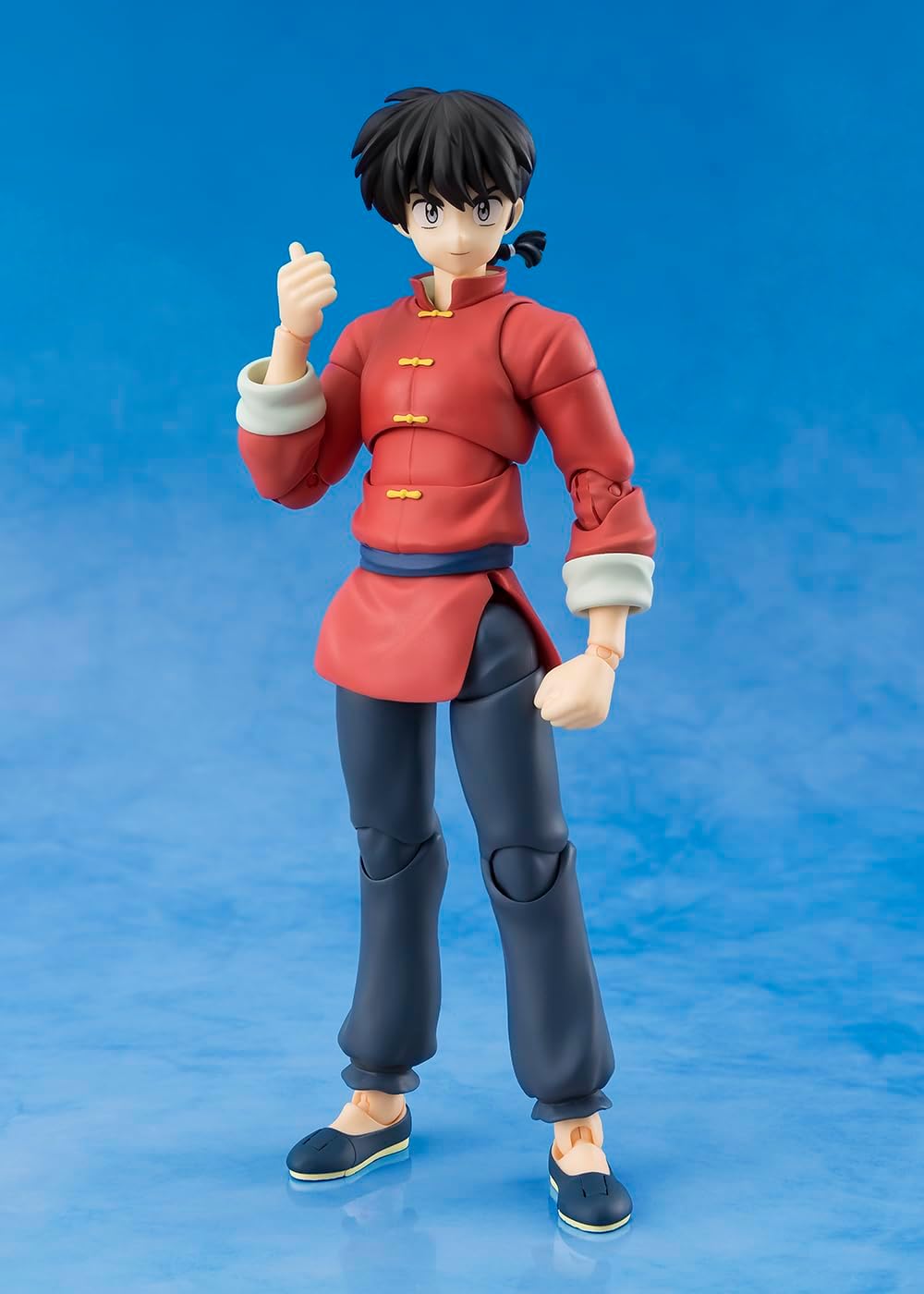 Tamashi Nations S.H. Figuarts Rama 1/2 Saotome Ranma, Approx. 5.5 inches (140 mm), PVC & ABS Pre-painted Action Figure