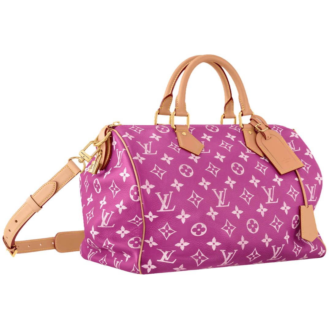 LOUIS VUITTON 'AGATE' SPEEDY P9 BANDOULIÉRE 40 BAG