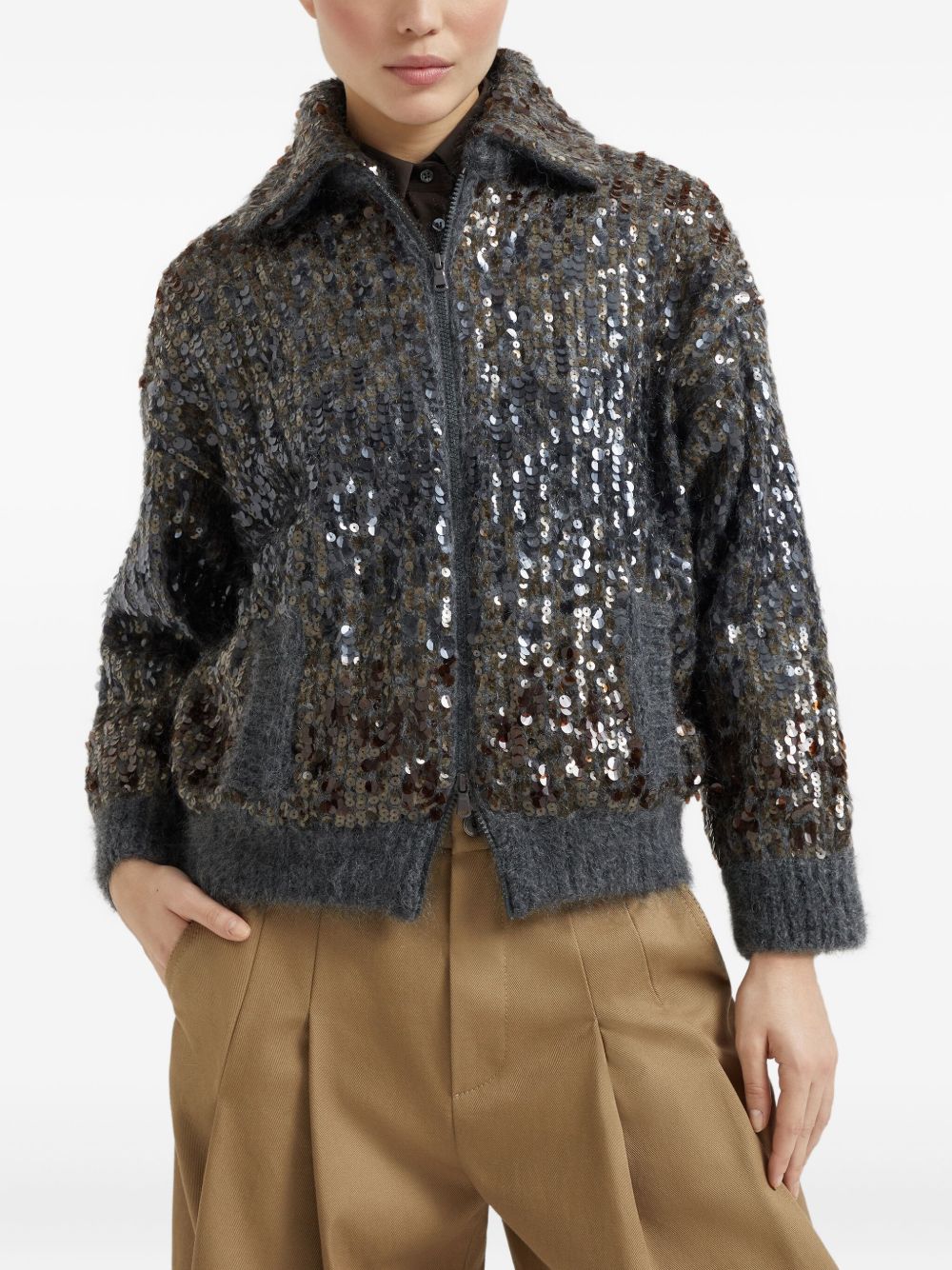 Brunello Cucinelli Seatersグレー - Image 2