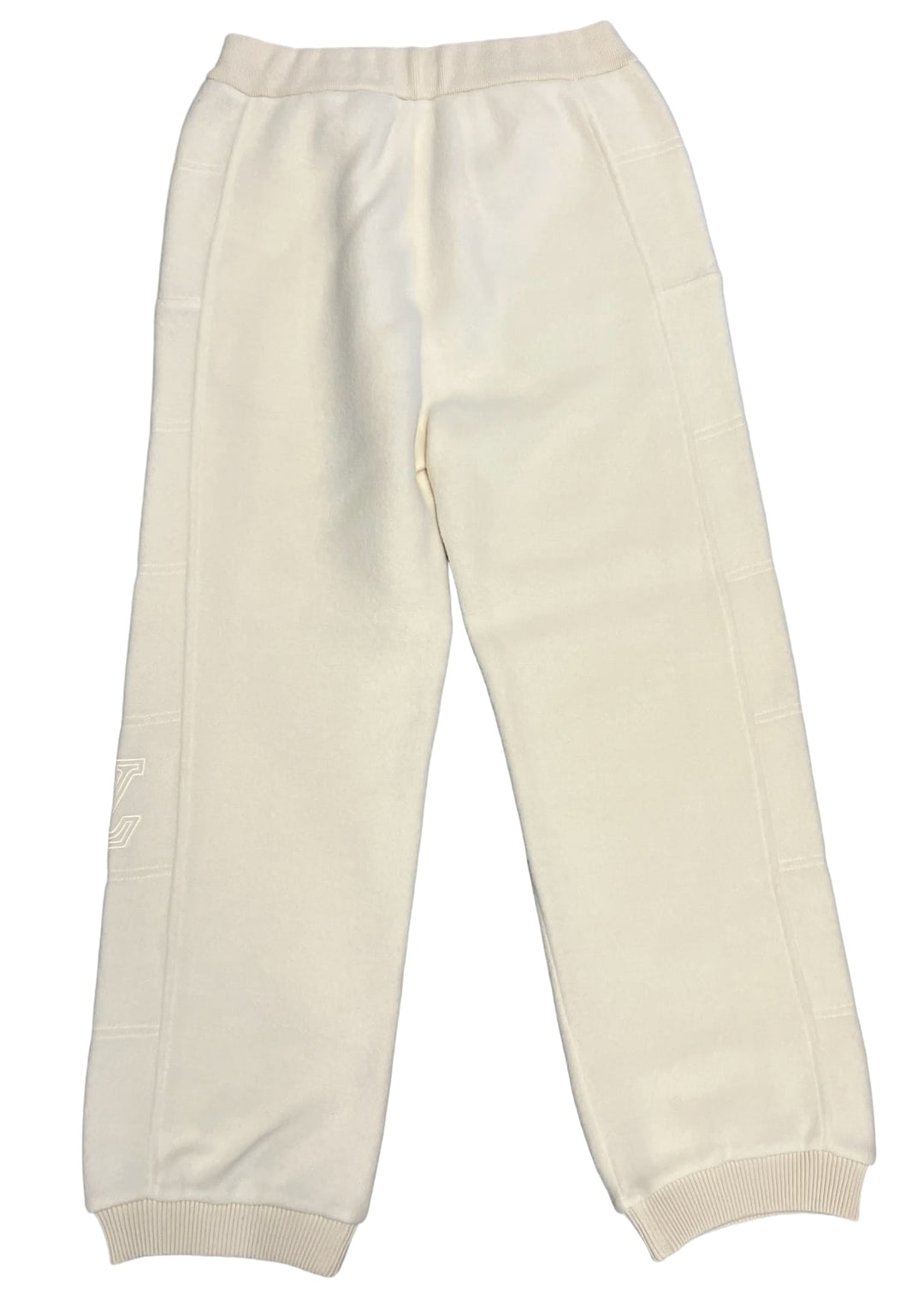 LOUIS VUITTON 'CREAM' FLEECE SWEATPANTS