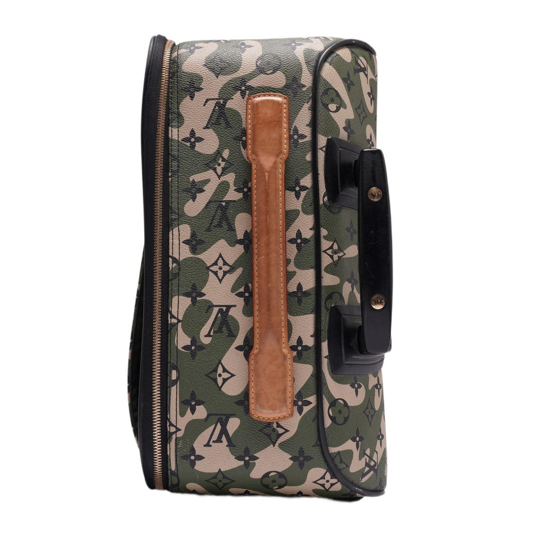 LOUIS VUITTON X TAKASHI MURAKAMI "MONOGRAMOUFLAGE" PEGASE 60 ROLLER SUITCASE