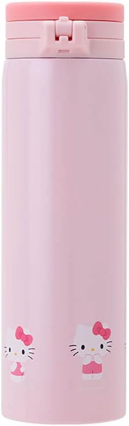 Sanrio 389374 Hello Kitty Stainless Steel Mug Bottle, Capacity: 15.6 fl oz (460 ml)