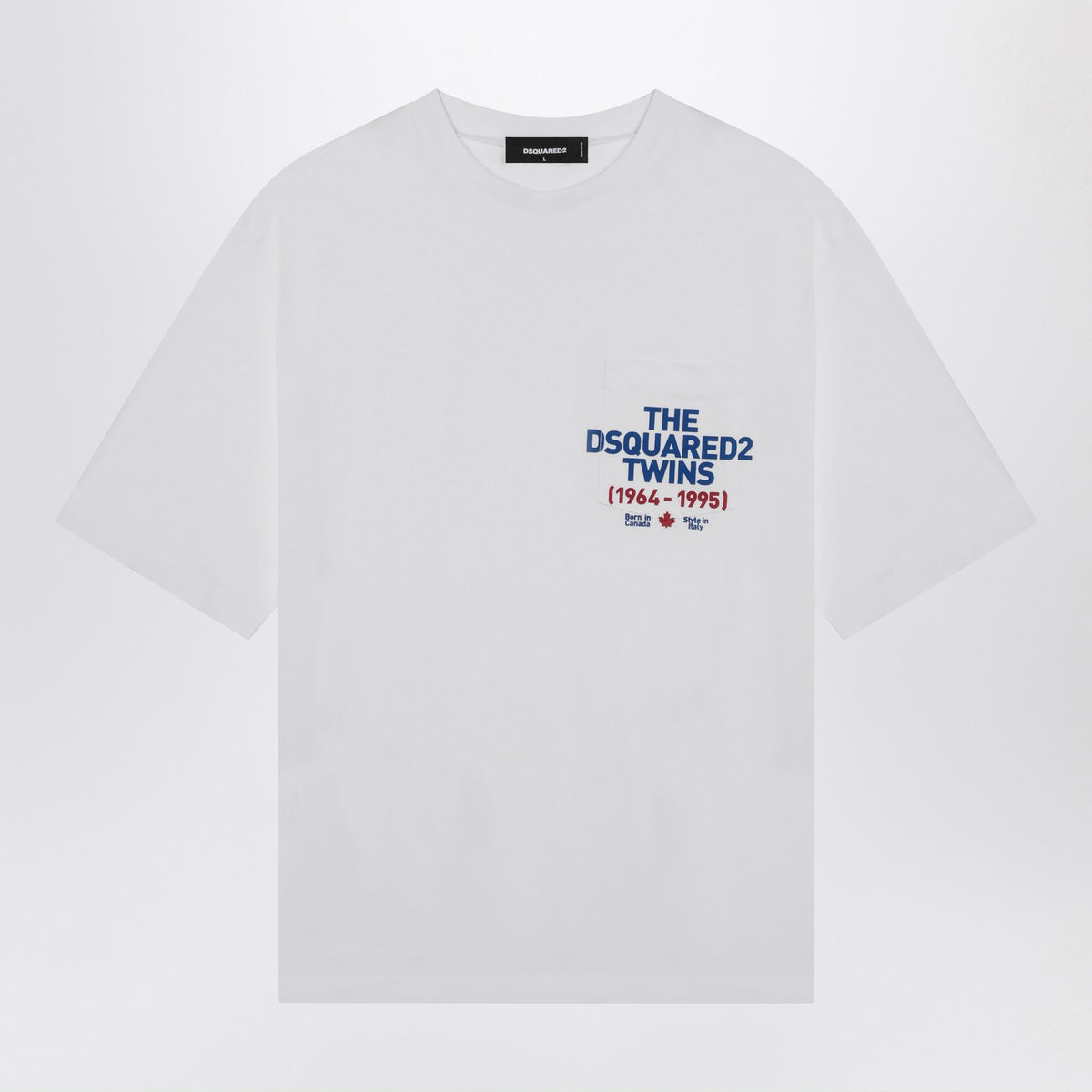 Dsquared2 Dsquared2ホワイトコットンTシャツロゴ付き - Image 2