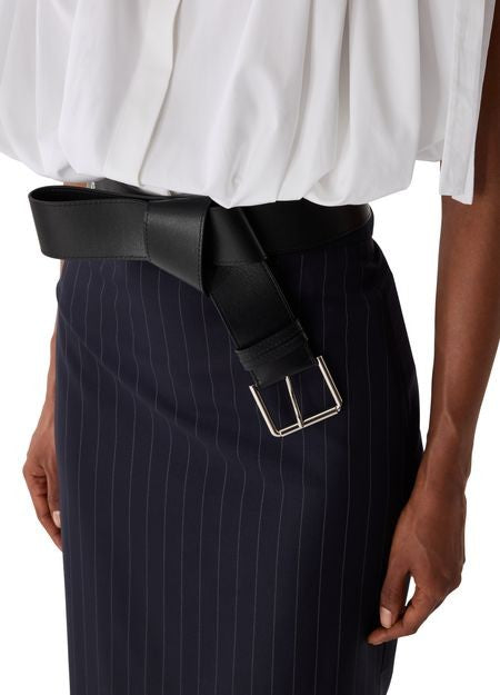 GIVENCHY Windsor 5 MM buckled belt with bow - Image 2