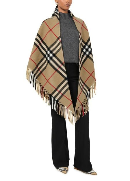 BURBERRY ビッグチェック ケープ - Image 2