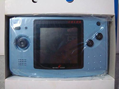 海外版ネオジオポケットカラー本体　ブルー　NEOGEO POCKET COLOR 　PLATINUM SILVER　国内ソフト使用可