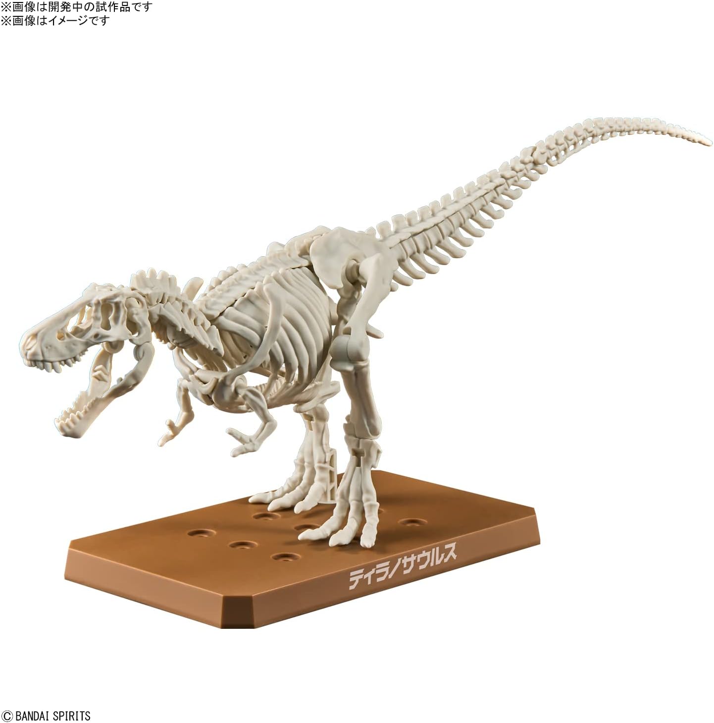 Bandai Spirits Planosaurus Tyrannosaurus Color Coded Plastic Model