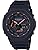 G-Shock Men's GA2100-1A4 Neon Accent Watch, Red, One Size, Digital, red, Digital