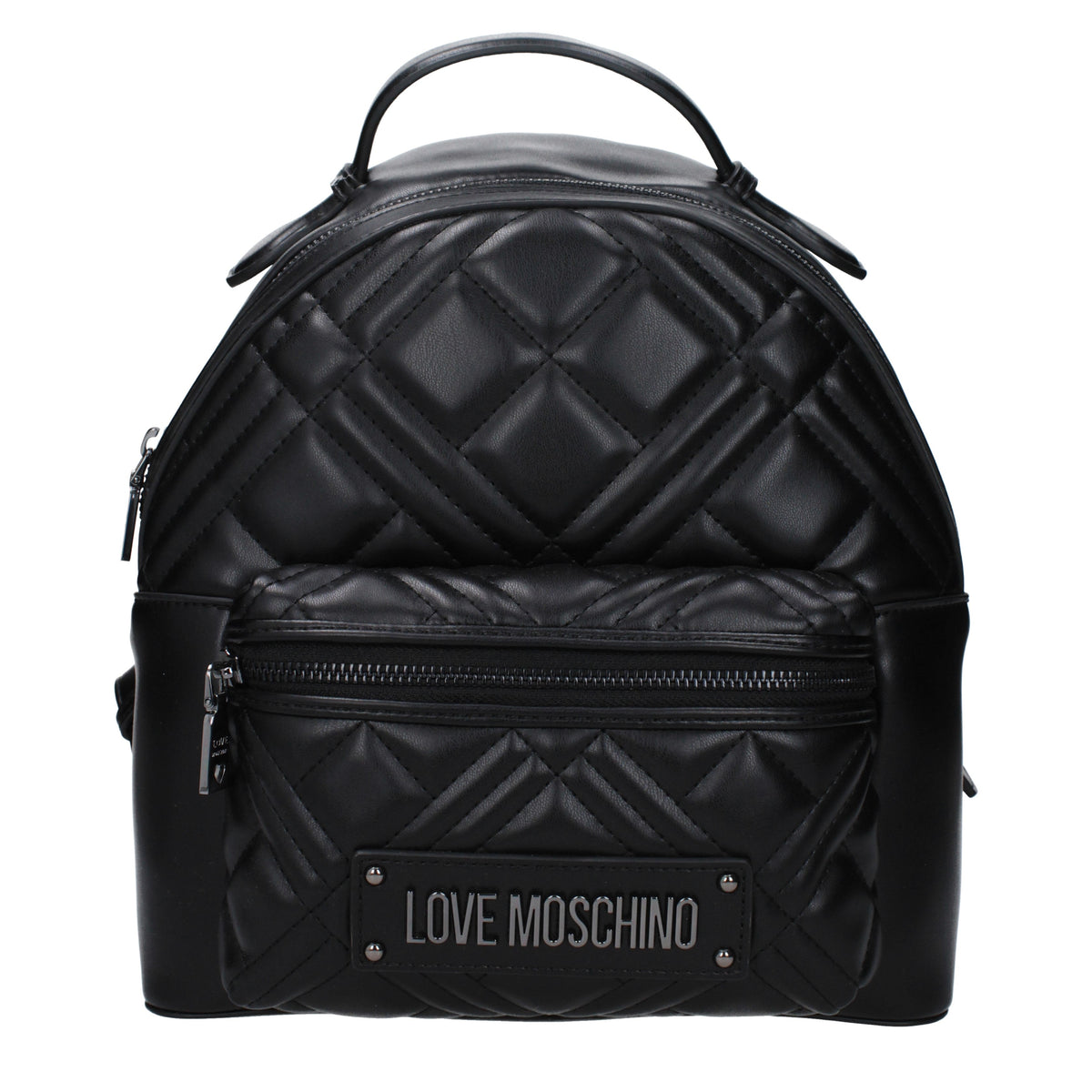Moschino モスキーノのバックパックとフッピーの女性ポリウレタンブラックが大好きです - Image 2