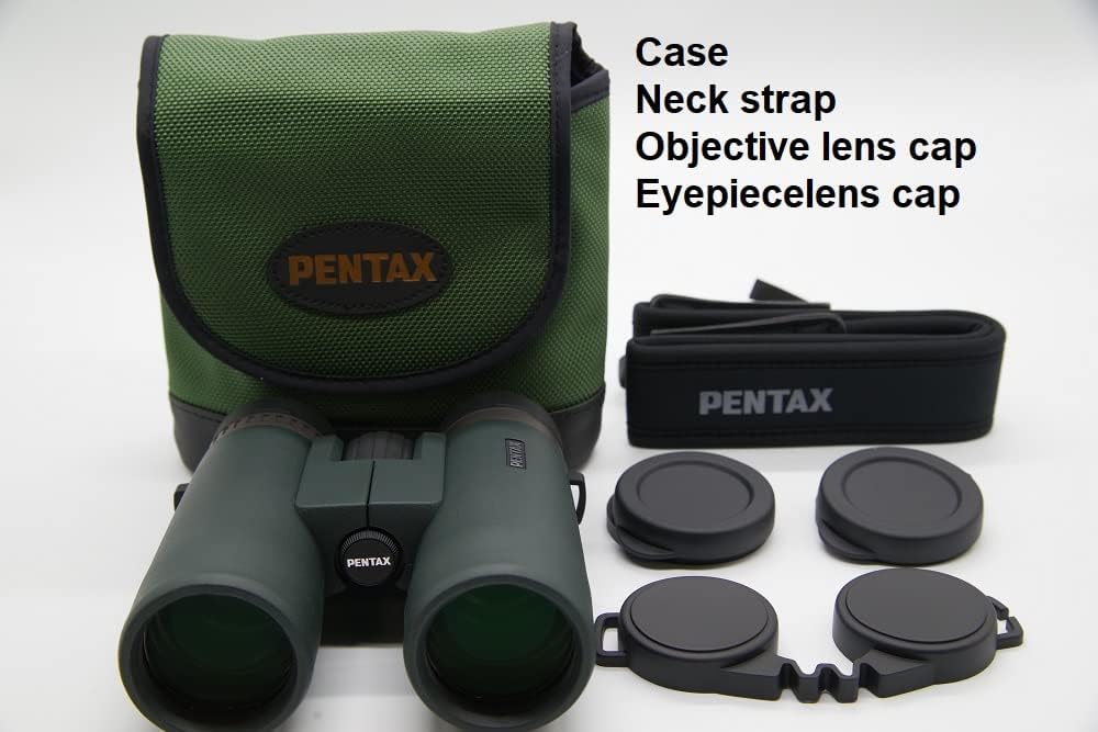 PENTAX SD 10x42 ED Binoculars for Nature Viewing Fully Multi-Coated Waterproof Construction