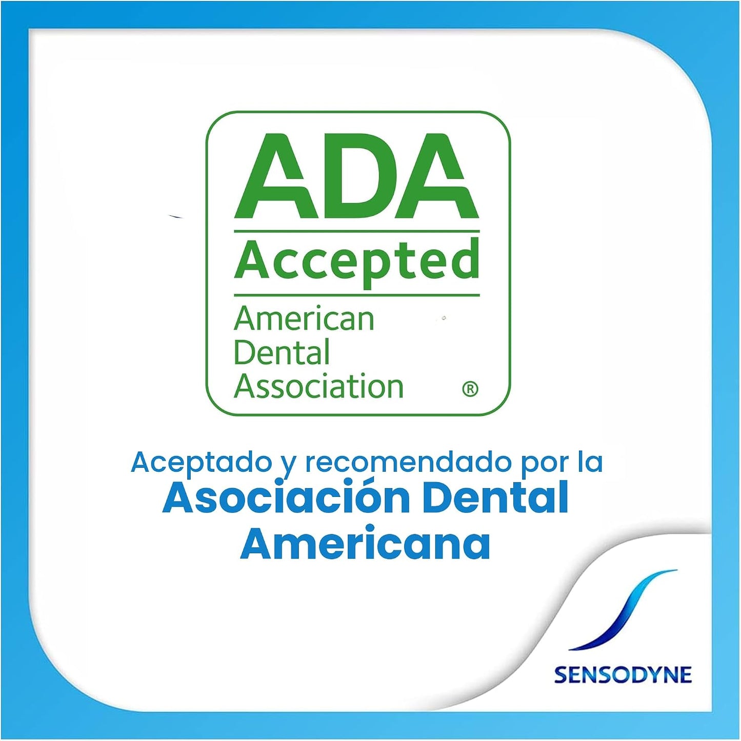 Sensodyne Fresh Mint - Pasta dental para dientes sensibles, pasta dental aceptada por la ADA para la prevención de caries y el tratamiento de dientes sensibles - 4 onzas (paquete de 2)
