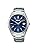 Seiko Selection S-Series Titanium Solar Radio Watch, silver/blue, 1 piece, Bracelet Type