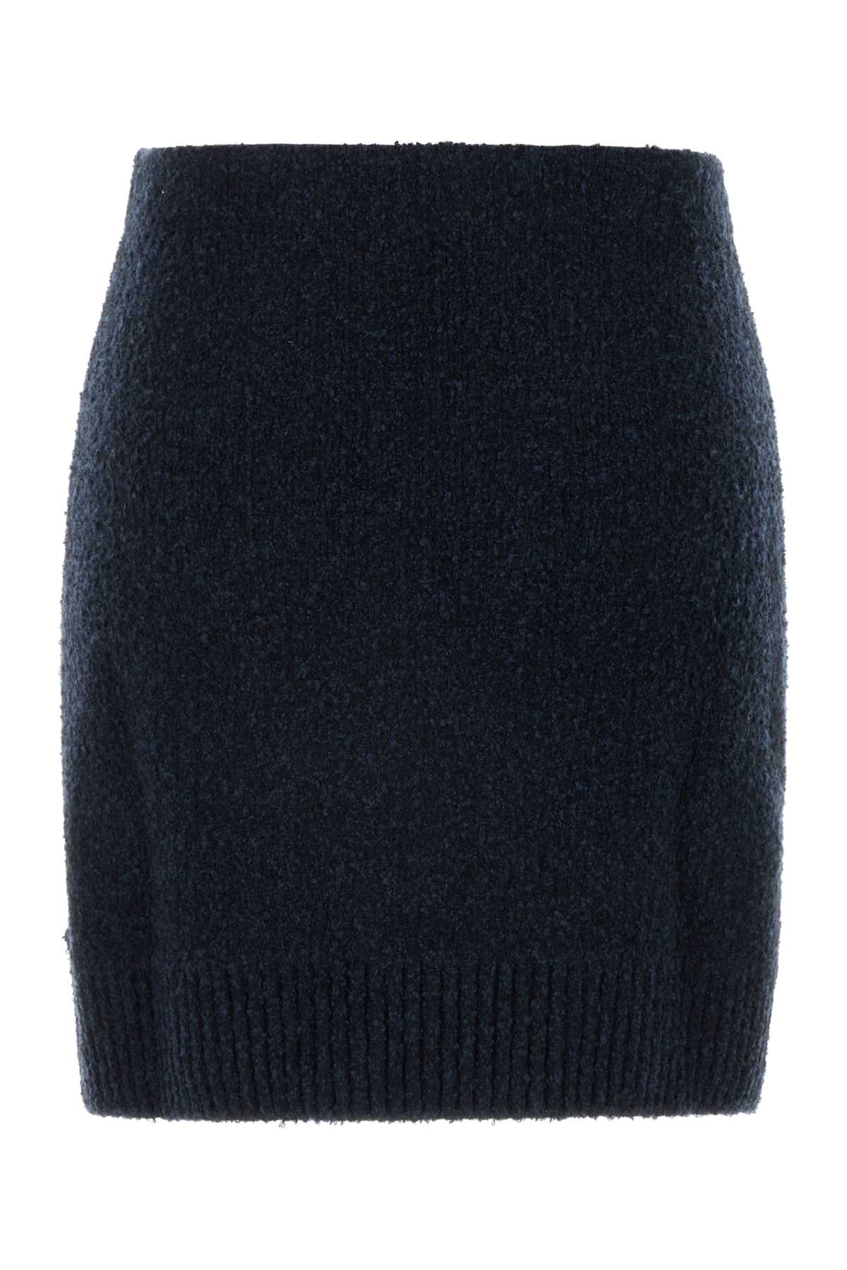 Bottega Veneta Midnight BlueBouclã©Mini Skirt - Image 2