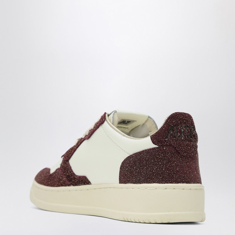 Autry Sneaker Medalist Marshmallow/Amarone With Glitter - Image 2