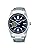 Seiko Selection Men's Mechanical Open Heart Model, Dial: Blue/Case: Silver, Open Heart Model