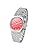 Casio MTP-B145D-4A2 Cheep Casio Chippukashi Watch, Watch, Unisex, Unisex, Quartz, Analog, Silver, Red, Bracelet Type