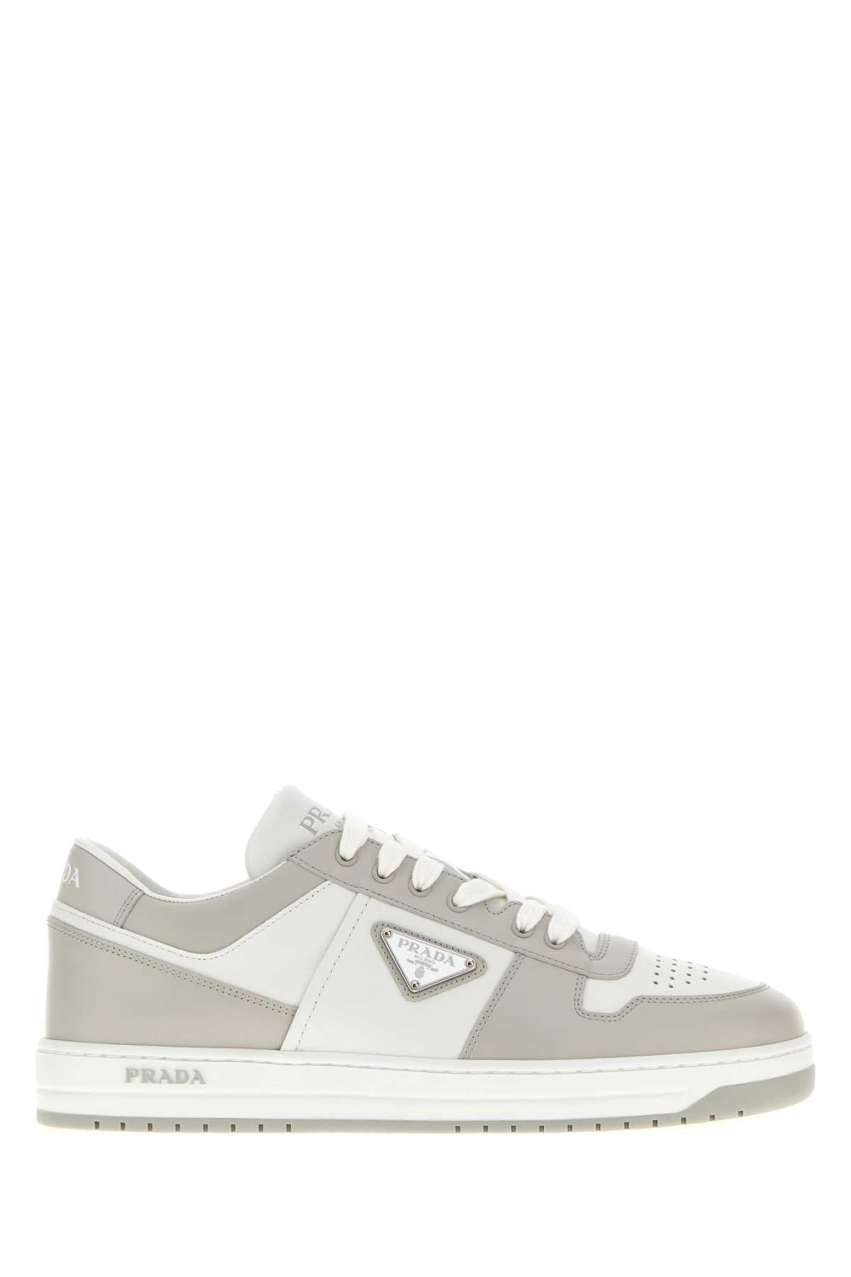 Prada プラダ ツートーン レザー ダウンタウン スニーカー - Image 2