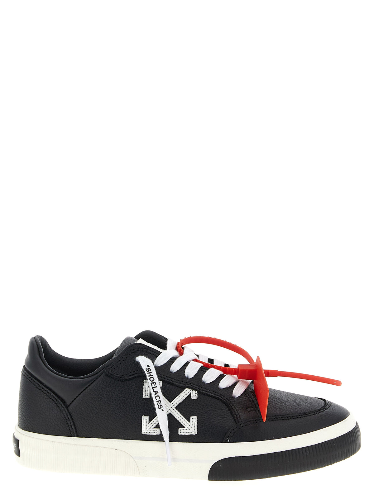 Off Off White 'New Low Vulcanized Leather' Sneakers - Image 2