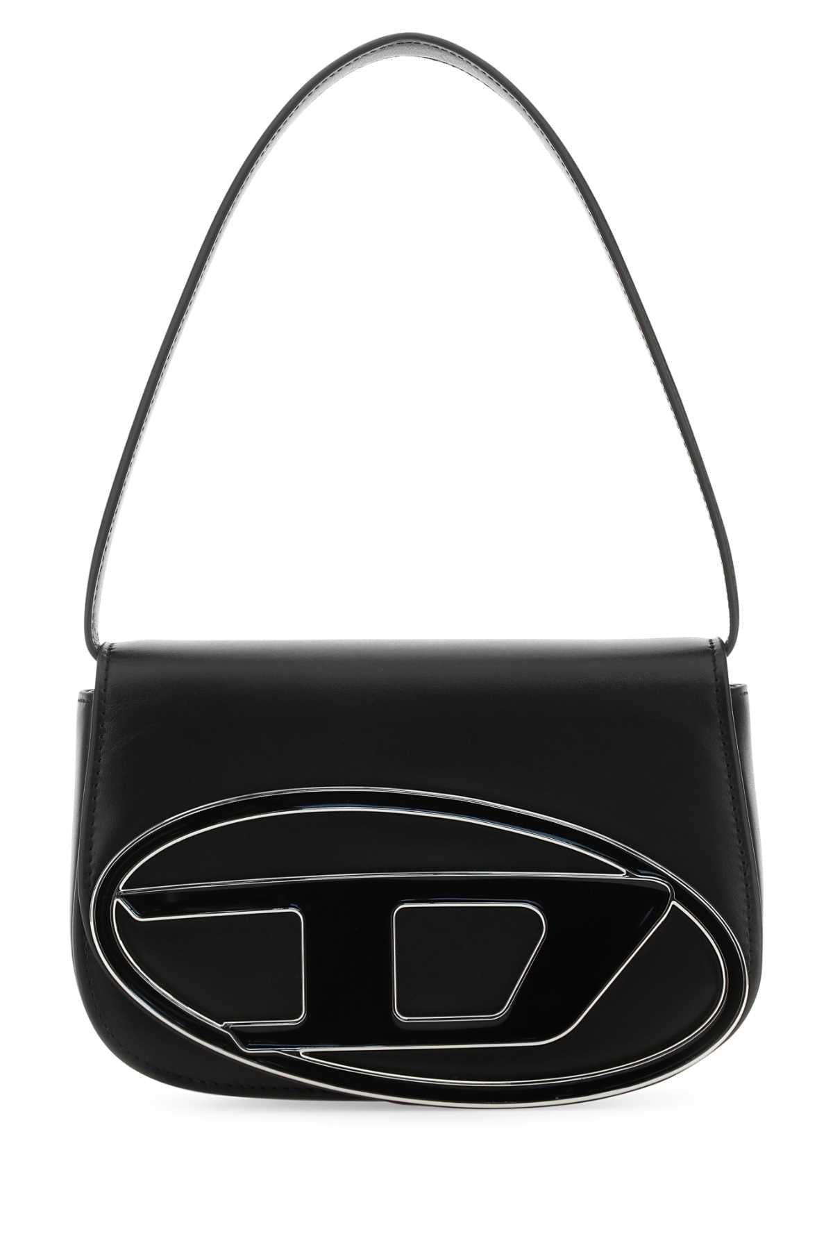 Diesel ディーゼルブラックレザー1博士ショルダーバッグ - Image 2