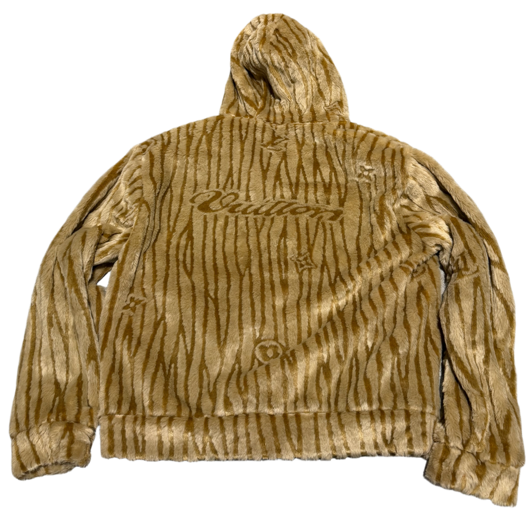 LOUIS VUITTON 'EPI FLEECE' HOODED BLOUSON