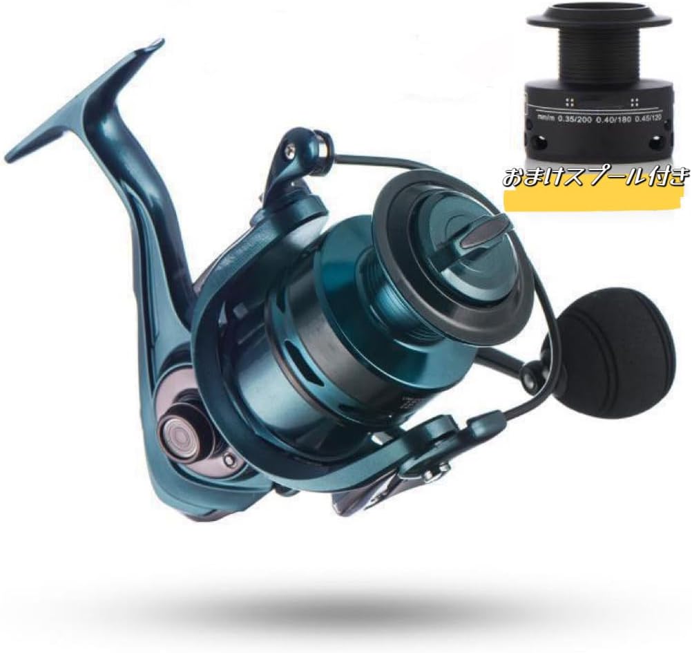 スピニングリール 1000番 2000番 6000番 フィッシング リール 釣り 5.2:1 替えスプール付き 釣り具 釣り用品 海釣り 川釣り 湖釣り 防波堤 渓流釣り [並行輸入品]