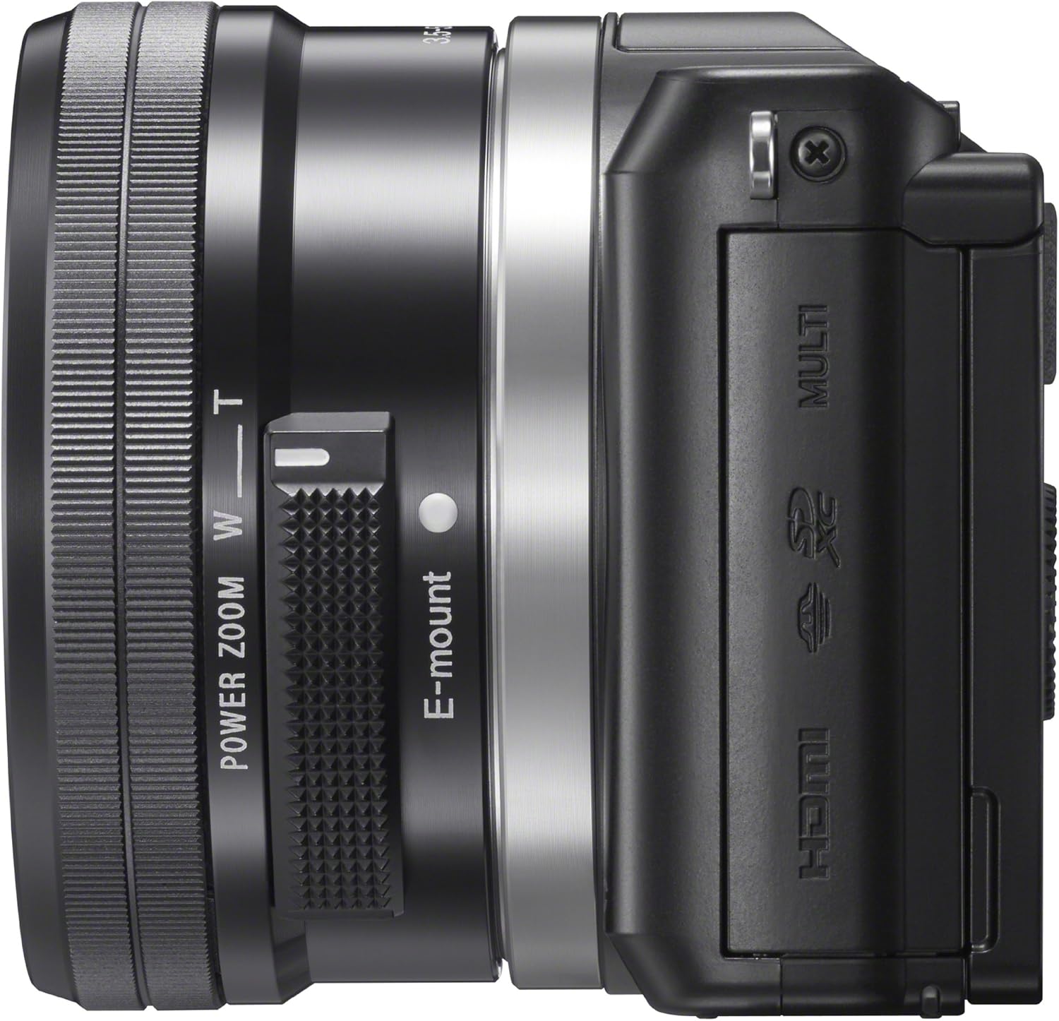 SONY ミラーレス一眼 α5000 パワーズームレンズキット ブラック ILCE-5000L-B