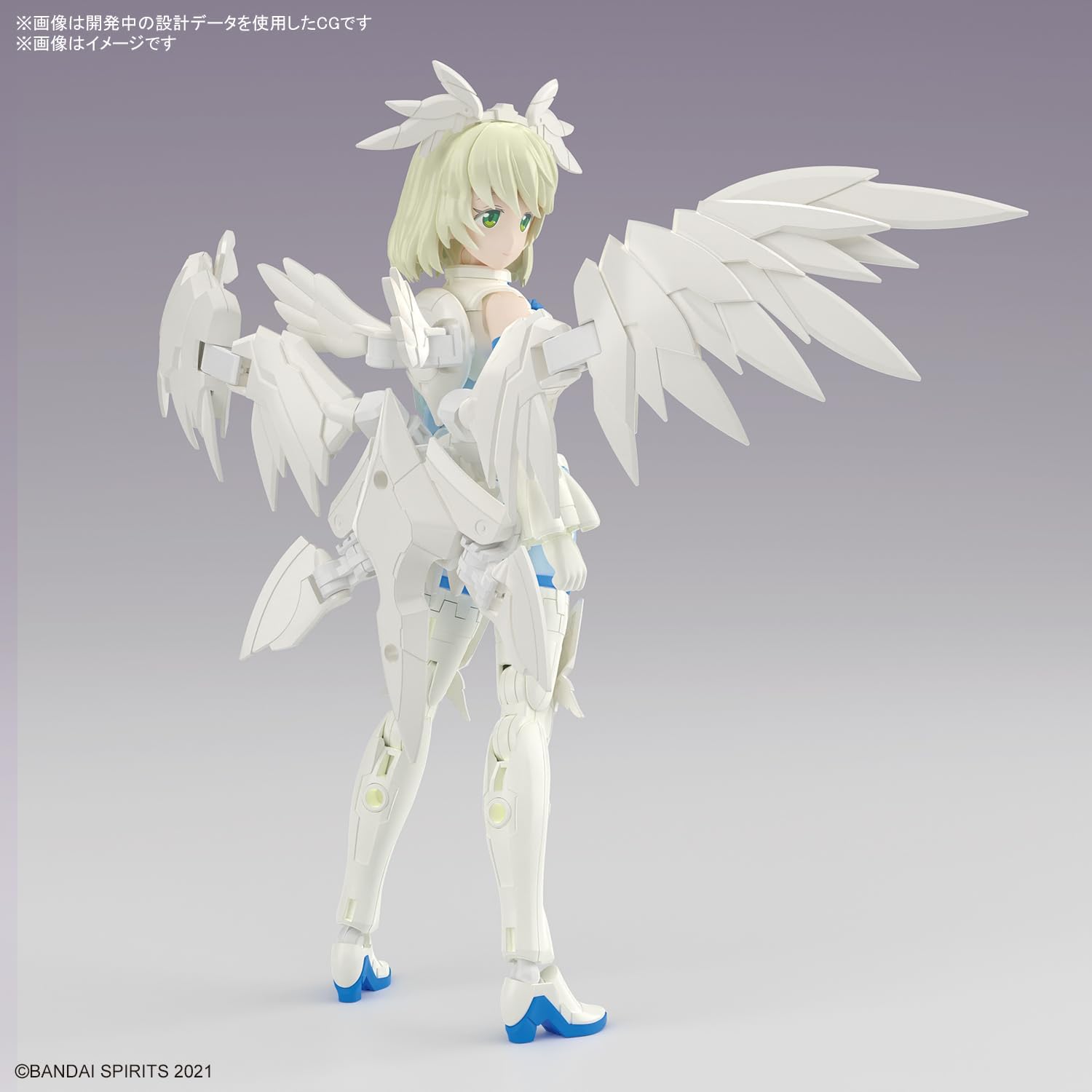 30MS SIS-Dc88w Eliene-Elliica (Elegante Foam) Color Coded Plastic Model