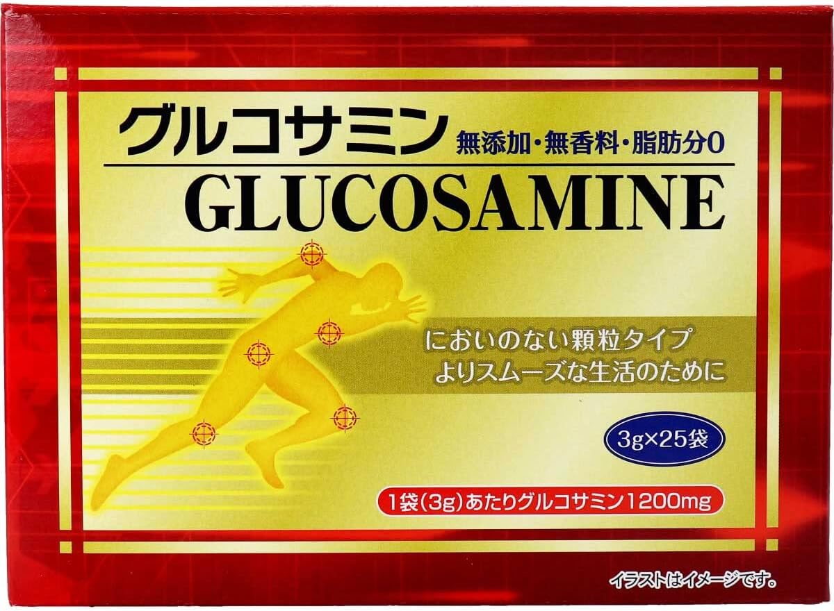 【美浜卸売-ORS4A01】※グルコサミン 3g×25袋入×20個セット
