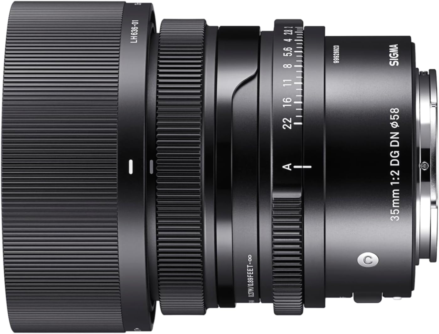 SIGMA Sony E-Mount Lens 35mm F2 DG DN Monofocal Wide Angle Full Size Contemporary Mirrorless Only