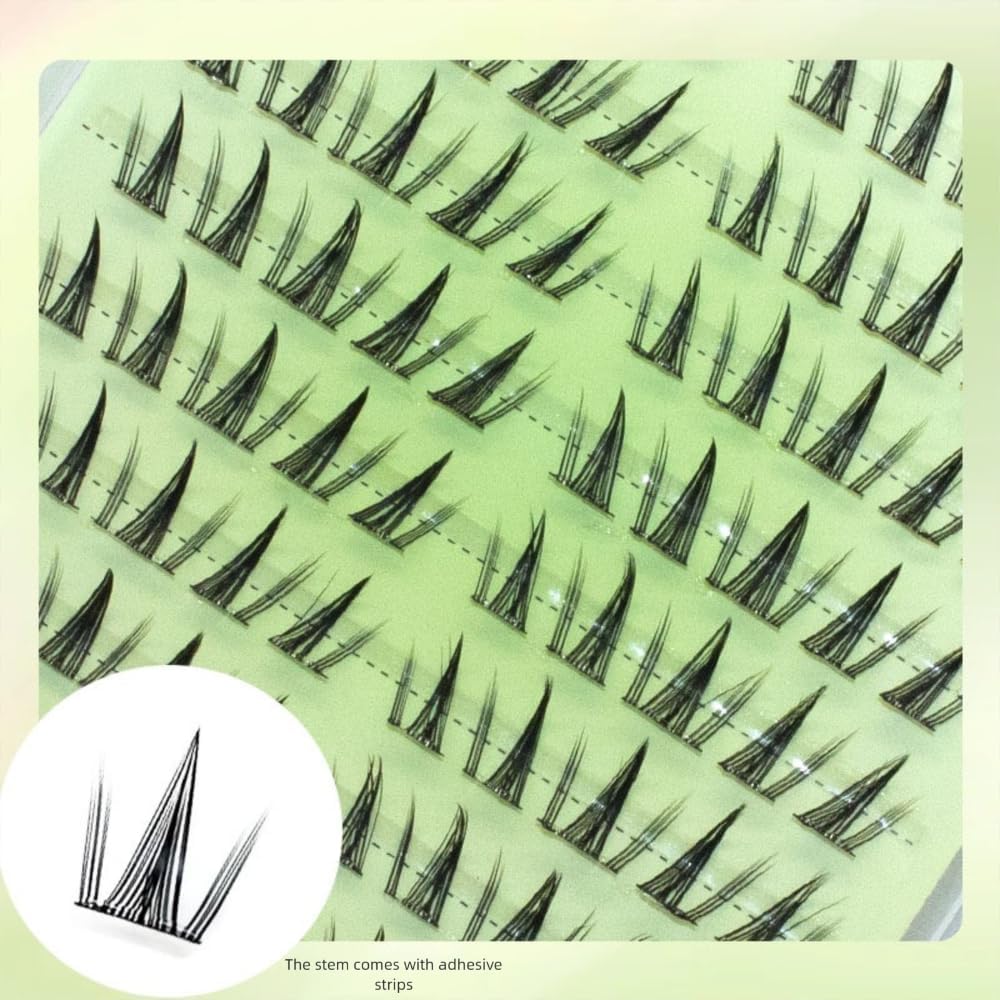 Eyelash Extensions Soft Natural Cartoon Eyes False Eyelashes New Self Adhesive Lash Cluster Eye Makeup