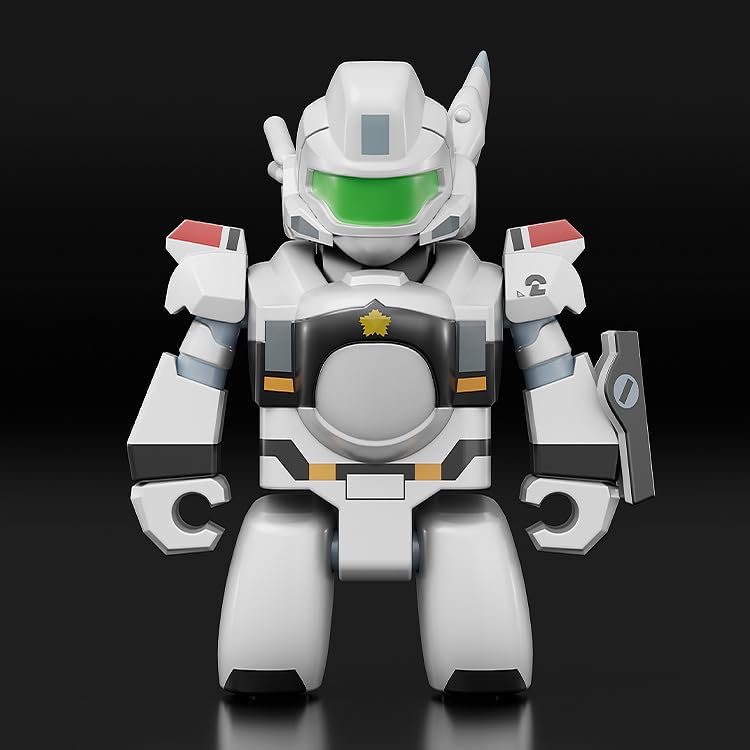 Good Smile Company Mobile Police Patlabor Brickroid AV-98 Ingram No. 2 Plastic, Pre-painted Action Figure, Non-scale, Exclusive Base Included, Total Height Approx. 2.0 inches (50 mm)
