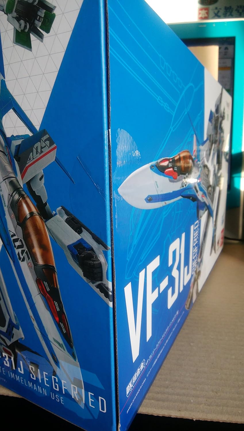 DX Chogoukin Macross Delta VF-31J Seigfried (Hayate Immelman) Approx 260mm Die-Casting&ABS Pre-Painted Action Figure