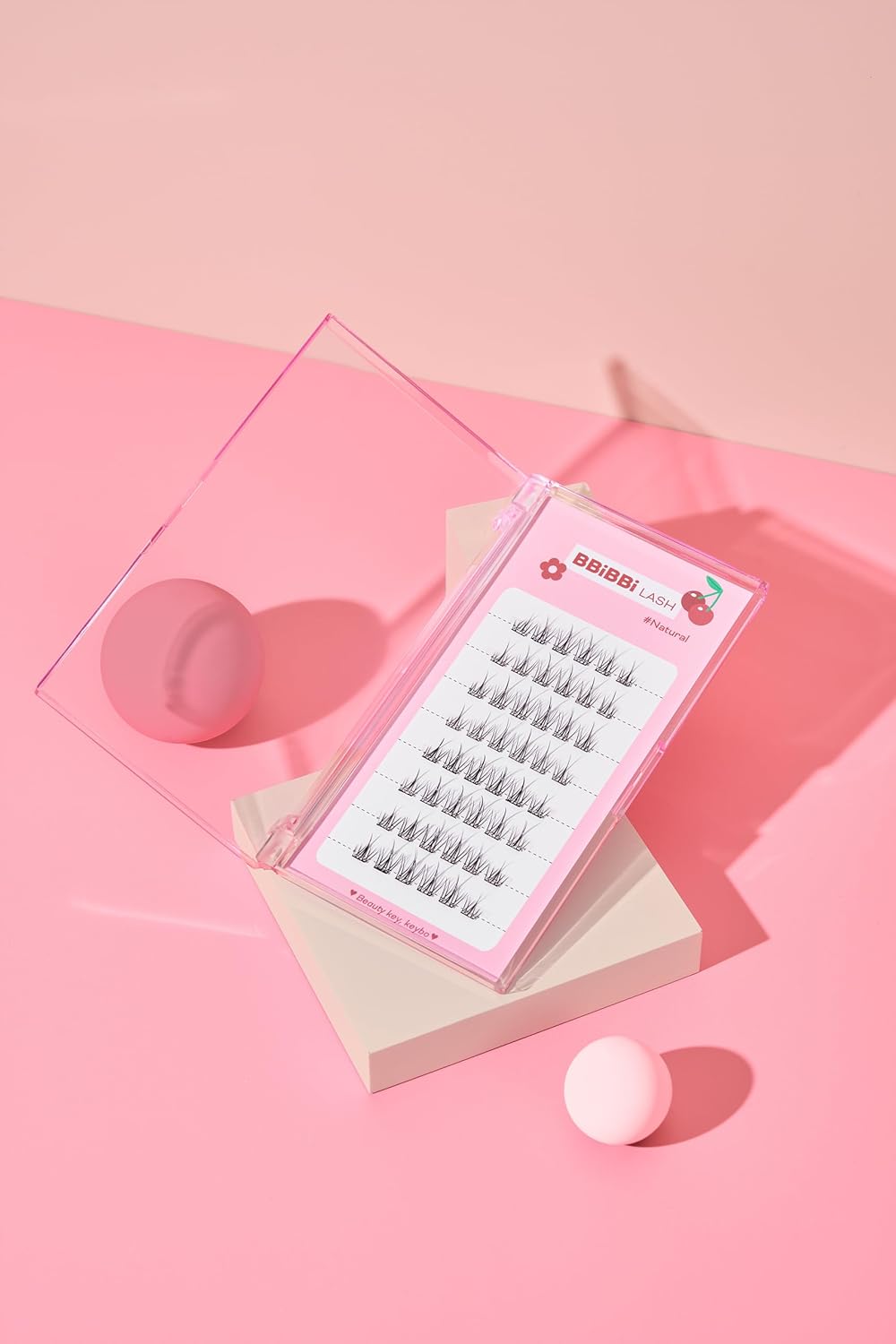 No GLUE Kibo Pipi Rush One-Touch Eyelashes with No Glue (#Natural)