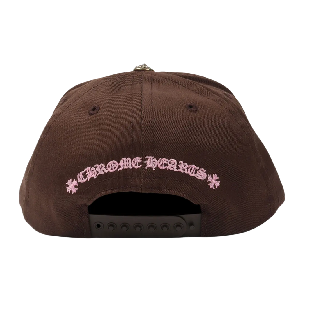 CHROME HEARTS 'BROWN/PINK' CH SNAPBACK HAT