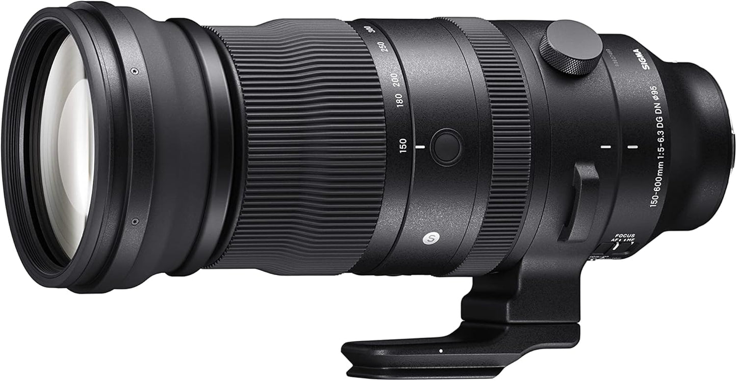Sigma Sony E-Mount Lens 150-600mm F5-6.3 DG DN OS Zoom Super Telephoto Full Size Sports Mirrorless