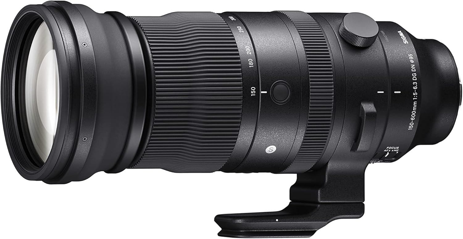 Sigma Sony E-Mount Lens 150-600mm F5-6.3 DG DN OS Zoom Super Telephoto Full Size Sports Mirrorless