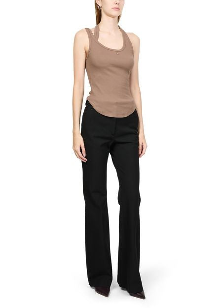 COURREGES Undressed 90's rib buckle tank top - Image 2