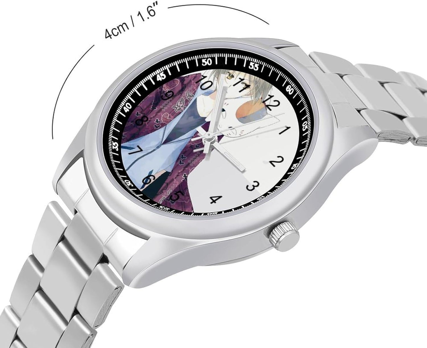 Natsume Book of Friends Wristwatch, Anime, Inexpensive, Wristwatch, Stylish, Simple, Fashion, Lightweight, Simple Dial, Easy to Read, School, Work, Gift, Women's Wristwatch, Men's Wristwatch, Anime