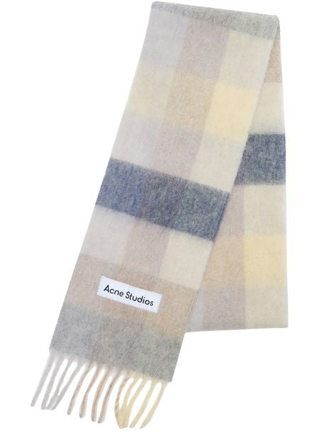 ACNE Vally フリンジ付きマフラー - Image 2