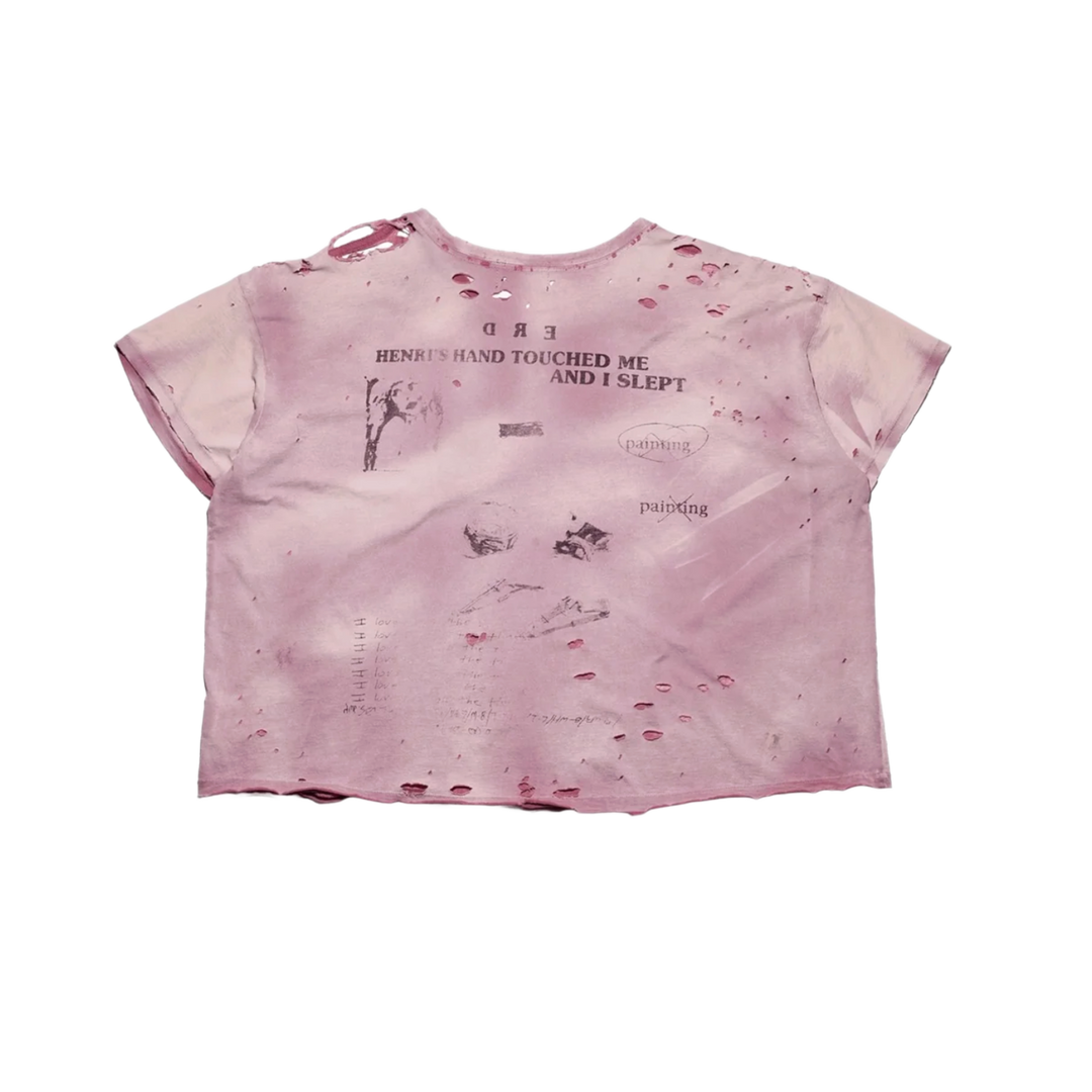 ENFANTS RICHES DEPRIMES 'BURGUNDY' 13 DAYS IN DETOX T-SHIRT
