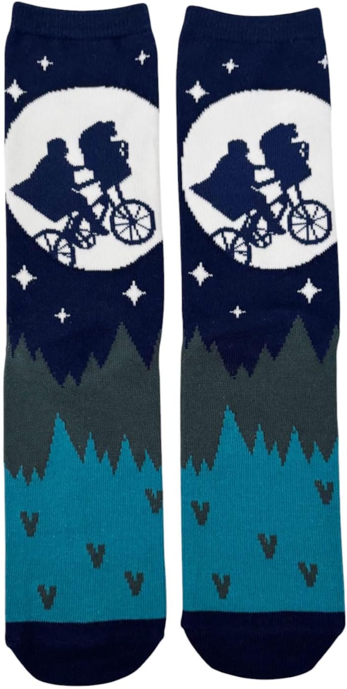 Small Planet E.T. High Socks Night Sky