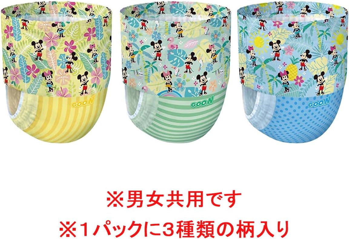 グーン 水遊び用 スイミングパンツ 男女共用 Lサイズ 12枚入 水遊び用おむつ ベビー用水着タイプ 使い捨てパンツ 赤ちゃん水着 漏れ対策 おむつタイプ水着 海 川 プール ミニプール 水遊びグッズ (12枚入×1パック)