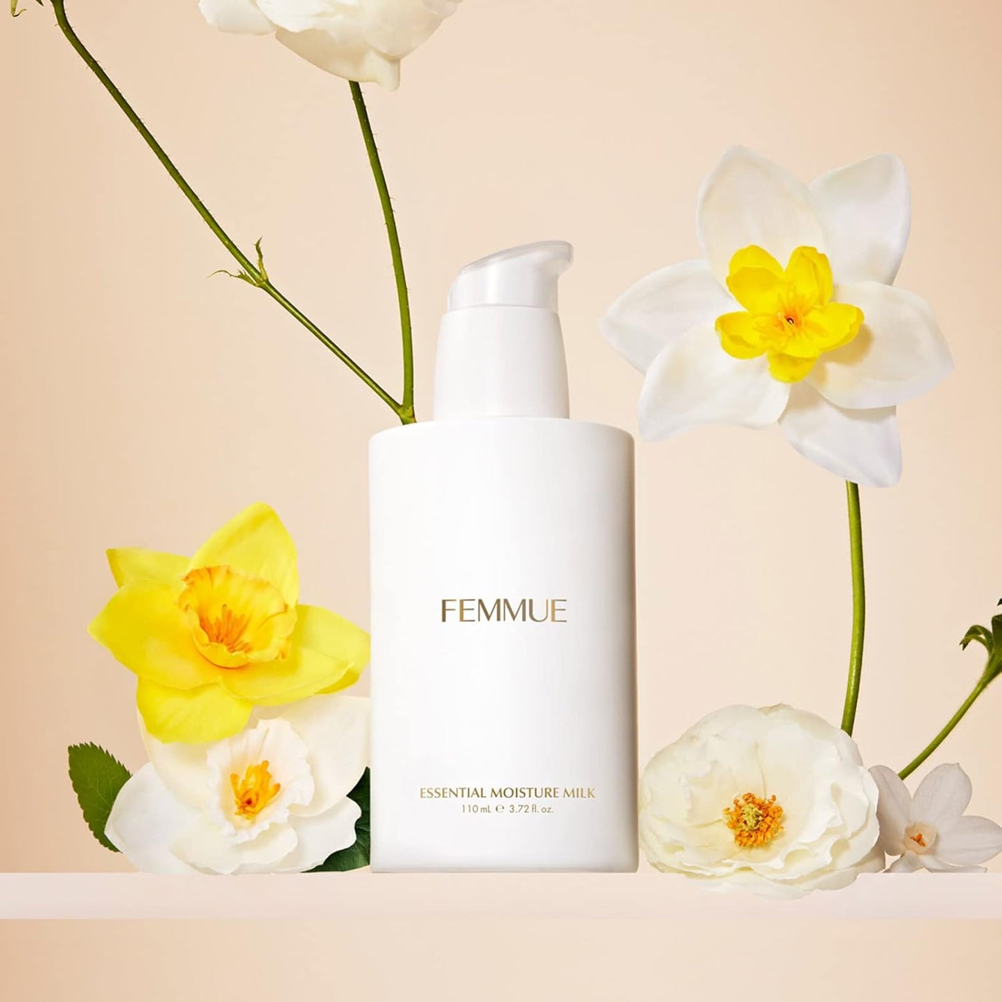 FEMMUE Essential Moisture Milk, Emulsion, Moisturizing, Genuine Japanese Product, 3.3 fl oz (110 ml)