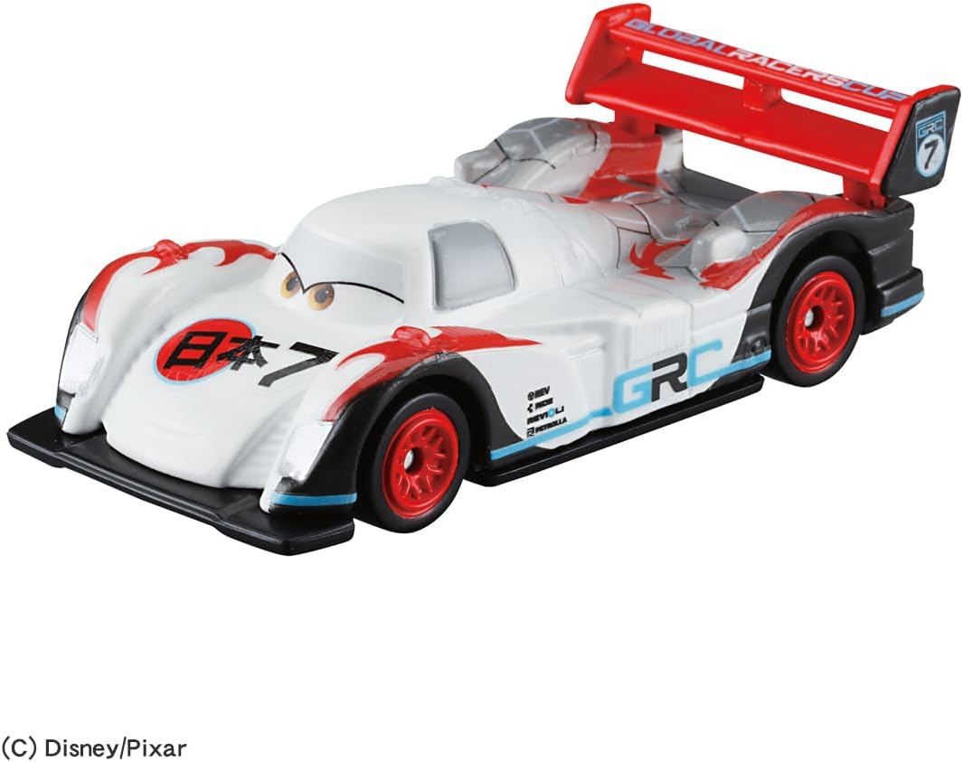 Takara Tomy Disney Cars Tomica C-35 Shu Todoroki (GRC Type) Mini Car Toy, Ages 3 and Up