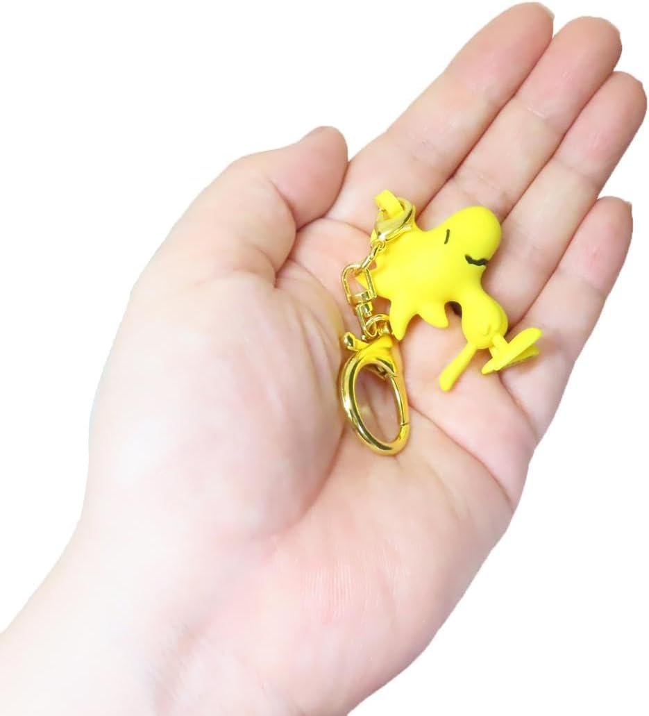 Snoopy Minifigure Keychain Woodstock