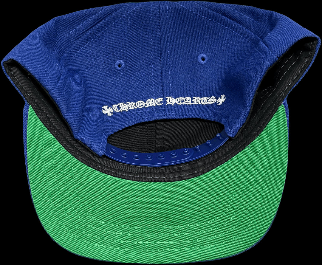 CHROME HEARTS 'BLUE/WHITE' 6 PANEL BASEBALL HAT