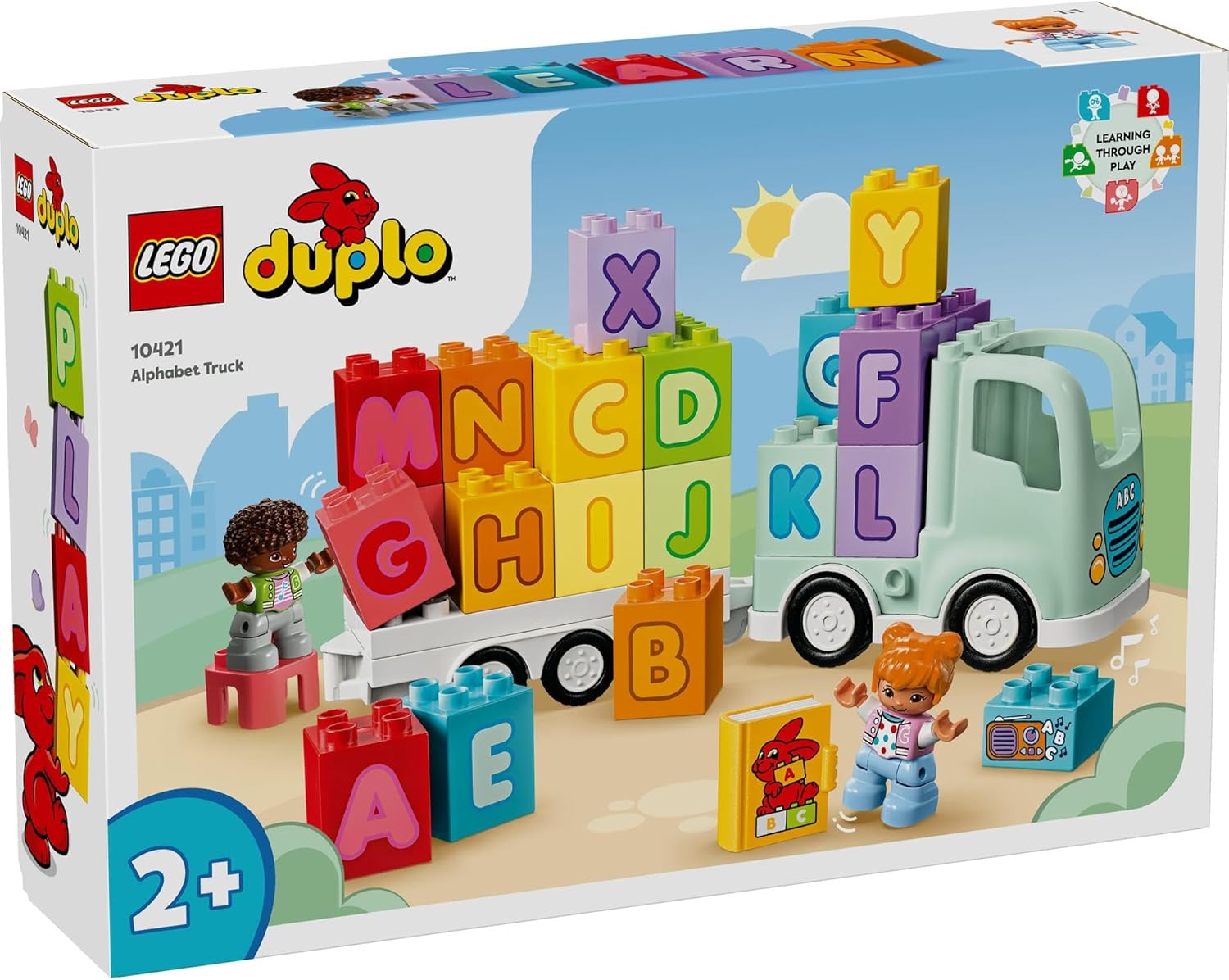 LEGO Duplo Duplo Town Alphabet Truck Toy Toys Birthday Present Blocks Educational Boys Girls Children 1.5 Years Old 2 Years Old 4 Years Old Toddlers Vehicles Cars Mini Cars Dolls Figures 10421